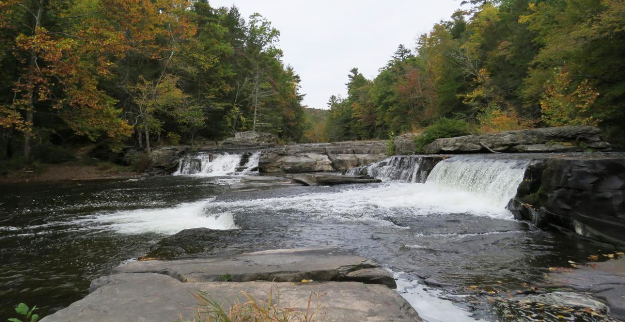 Waterfall Hike at Neversink River Unique Area Orange County Land Trust